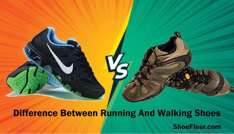 What is the difference between running and walking shoes