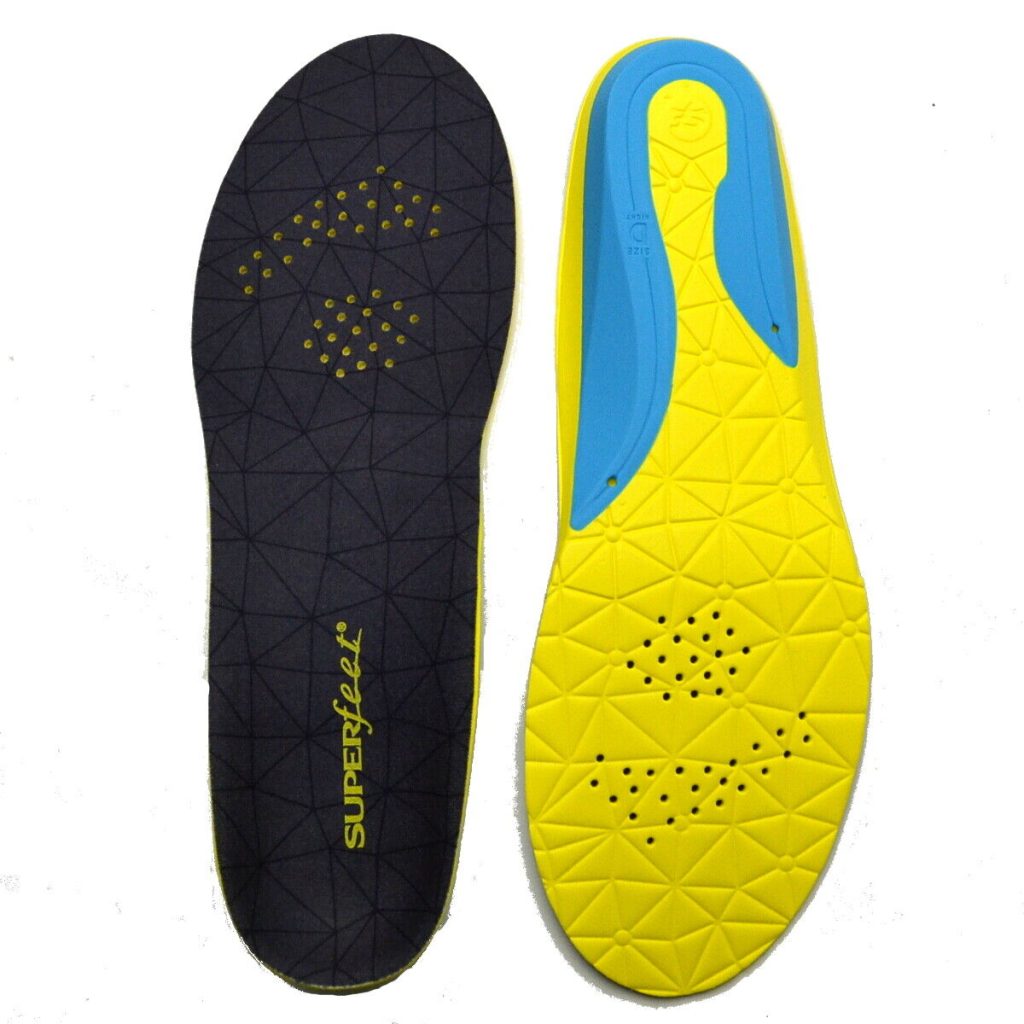 Superfeet Flex, premium insoles with flexible support and cushioning for all-day comfort.