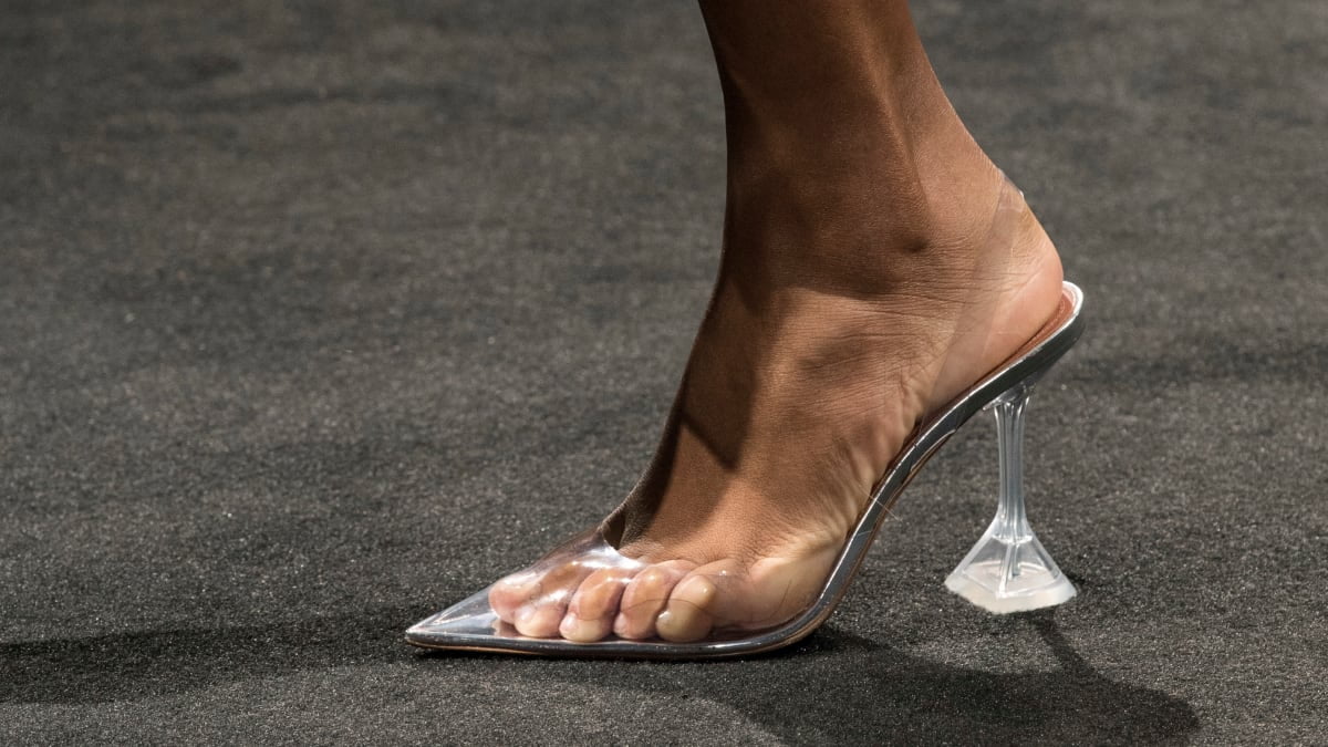10 most comfortable clear heels